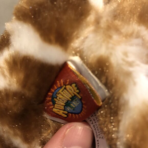 Realistic Giraffe Plush Stuffed Animal Safari Jungle Toy Soft 15" Tall Poseable - Picture 9 of 9